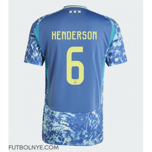 Camiseta Ajax Jordan Henderson #6 Visitante Equipación 2024-25 manga corta